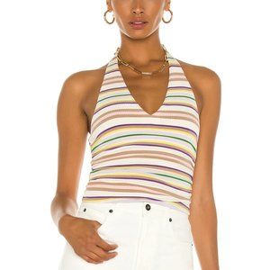 AFRM Multi Color Halter Top